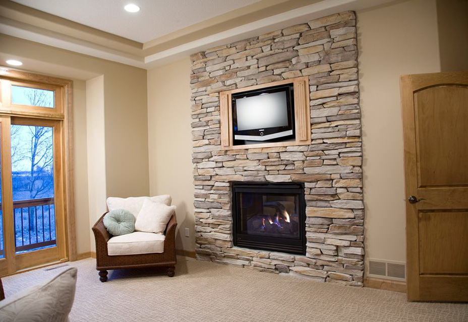 How To Build A Faux Stone Fireplace Mycoffeepot Org