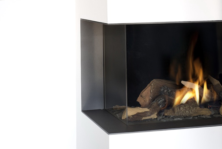 Adorable Vented Gas Fireplace