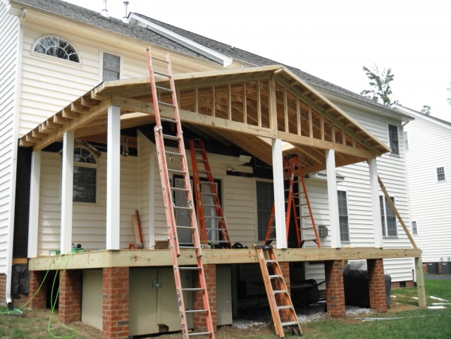 Framing A Front Porch | Home Design Ideas